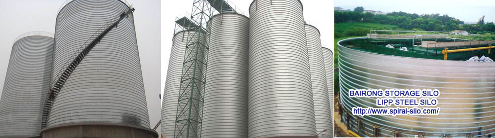 Lipp steel storage silo system