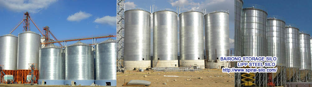 Bulk bolted storage silo system
