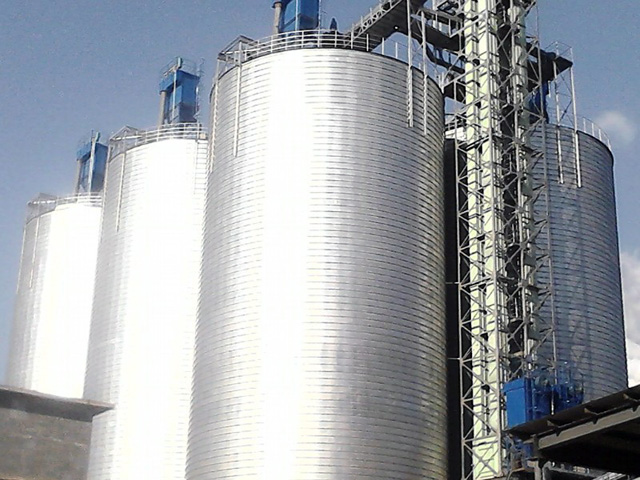 lipp silo for grain storage
